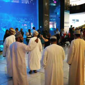 People Watching, The Dubai Mall