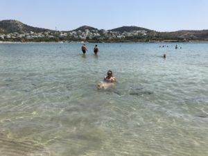 Beach of Lemos Vouliagmenis, Greece