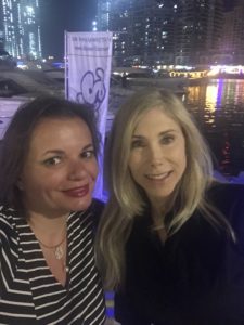 Gina Pacelli and Elaine, Dubai Marina