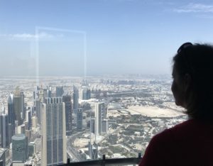 Gina Pacelli, Burj Khalifa, Dubai