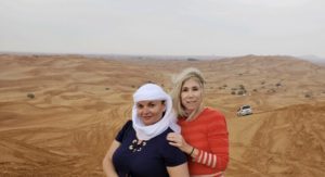 Gina Pacelli, Elaine, Red Sand Desert, UAE