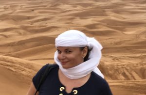 Gina Pacelli, Red Sand Desert, UAE