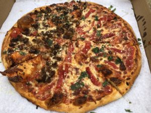 Sausage and Pepper Pizza, Plum Island Kitchen