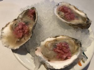 Oysters, The Black Olive, Fells Point, Baltimore, Maryland