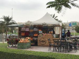 Fruit Stand, The Dubai Frame, UAE