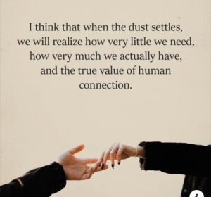 Value of Human Connection